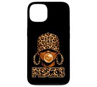 Carcasa para iPhone 13 Piscis Zodiac Black Queen Afro Melanin Astrología Signo
