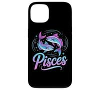 Carcasa para iPhone 13 Piscis Zodiaco Dos Peces Astrología Estrellas místicas