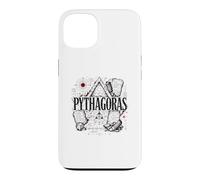 Carcasa para iPhone 13 Pitágoras Antigua Geometría Matemática Teorema Símbolos