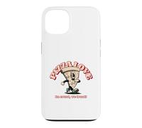 Carcasa para iPhone 13 Pizza Love In Crust We Trust (Declaración de Comida Divertida)
