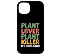 Carcasa para iPhone 13 Plant Lover Plant Killer It's Complicated -