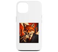 Carcasa para iPhone 13 Poder silencioso de la Mente Maestra estratégica de Fox