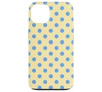 Carcasa para iPhone 13 Polka Dot Blue and Yellow Polkadots