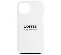 Carcasa para iPhone 13 Prefiero Estar Bebiendo café Mi productividad es una Mentira Sarca