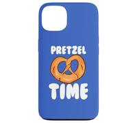 Carcasa para iPhone 13 Pretzel Time Funny Pretzel Lovers Cita Alemán Bávaro