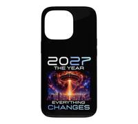 Carcasa para iPhone 13 Pro 2027 The Year Everything Changes First Contact Alien UFO