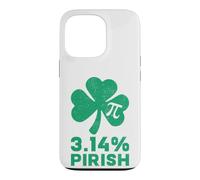 Carcasa para iPhone 13 Pro 3.14% Pirish Pi Día y San Patricio Matemáticas Profesor Irlandés Divertido