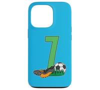 Carcasa para iPhone 13 Pro 7. Cumpleaños Fútbol Jugador De Fútbol 7 Años GOL Deportes