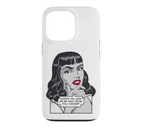 Carcasa para iPhone 13 Pro A Pesar de la Mirada en mi Cara, todavía estás Hablando de Arte Pop