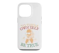 Carcasa para iPhone 13 Pro A tu Propio yo sé Verdadero. Shakespeare en Gafas de Sol Hamlet