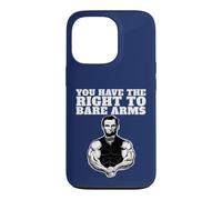 Carcasa para iPhone 13 Pro Abraham Lincoln Bare Arms Tienes Derecho a Las Armas Desnudas