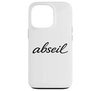 Carcasa para iPhone 13 Pro Abseil Script Escalando Montaña Descenso Ortografía Abeja 2024