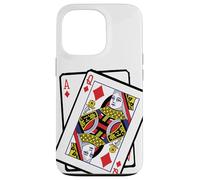 Carcasa para iPhone 13 Pro Ace & Queen of Diamonds 21st Birthday Twenty One Years Old