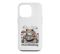 Carcasa para iPhone 13 Pro Actualmente Pensando Demasiado en la Salud Mental de Frog Coffee