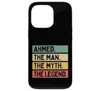 Carcasa para iPhone 13 Pro Ahmed The Man The Myth The Legend - Cita Personalizada Divertida
