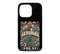 Carcasa para iPhone 13 Pro Akihabara Mecánica Koi Futuro Distrito Tokio Japón Gráfico