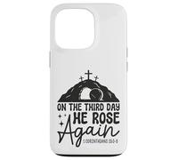 Carcasa para iPhone 13 Pro Al Tercer día resucitó Corintios 15 3 Resurrección