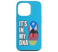 Carcasa para iPhone 13 Pro Alemania y Puerto Rico mezclan el Patrimonio de ADN