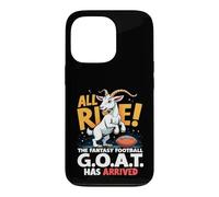 Carcasa para iPhone 13 Pro All Rise The Fantasy Football Goat Has Arrived Men Women