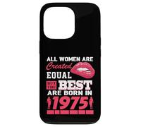 Carcasa para iPhone 13 Pro All Women Are Born In 1975 51 Years Old Funny 51st Birthday