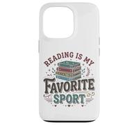 Carcasa para iPhone 13 Pro Amante de los Libros Lectura Bookworm Bibliófilo Libro Nerd