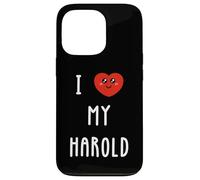 Carcasa para iPhone 13 Pro Amo A Harold Nombre Gracioso