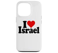 Carcasa para iPhone 13 Pro Amo CORAZÓN Israel Cultura JUDÍA ISRAELÍ