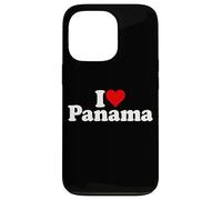 Carcasa para iPhone 13 Pro Amo CORAZÓN PANAMÁ
