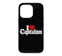Carcasa para iPhone 13 Pro Amo EL CAPITALISMO del CORAZÓN CAPITALISTAS MERCADOS Libres