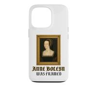 Carcasa para iPhone 13 Pro Ana Bolena fue enmarcada Esposa del Rey Enrique VIII para Luces