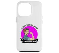 Carcasa para iPhone 13 Pro Analista de Ventas y Marketing no es para débiles