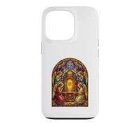 Carcasa para iPhone 13 Pro Ángeles En Sagrado Tabernáculo Catedral Gótica Icono Arte Oración