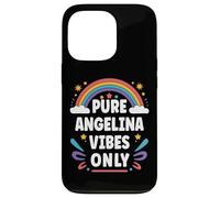 Carcasa para iPhone 13 Pro Angelina Vibes Only Cute Retro Girls Angelina Name