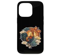 Carcasa para iPhone 13 Pro Animal Gallo del Zodiaco Chino