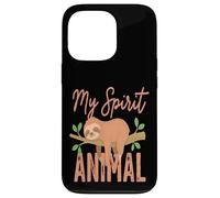 Carcasa para iPhone 13 Pro Animal Perezoso de My Spirit, Divertido y Lindo