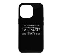 Carcasa para iPhone 13 Pro Animo y sé Cosas Divertidas animador Digital de Dibujos Animados