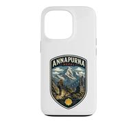 Carcasa para iPhone 13 Pro Annapurna Nepal Viaje Familiar Trekking Himalaya Vacaciones