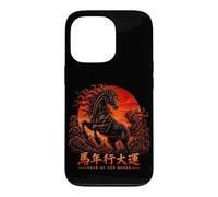 Carcasa para iPhone 13 Pro Año del Caballo Horóscopo Chino Astrología Nacimiento Zodíaco