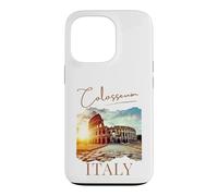 Carcasa para iPhone 13 Pro Antiguos sitios Italianos Roma Coliseo Souvenir Turistas