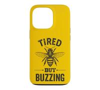 Carcasa para iPhone 13 Pro Apicultor Honey Bee Farmer Cansado Pero zumbido Apicultura