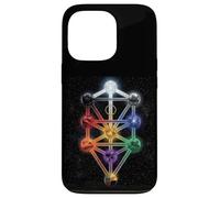 Carcasa para iPhone 13 Pro Árbol de la Cábala Sephiroth Queen Escala Geometría Sagrada Hermética