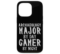 Carcasa para iPhone 13 Pro Archaeology Major by Day Gamer by Night Archaeologist Gamer