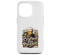 Carcasa para iPhone 13 Pro Arte Creativo del Concepto de elaboración de Cerveza impulsada por la pasión