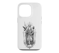 Carcasa para iPhone 13 Pro Arte mitológico de Las runas del Cuervo nórdico de Odin, Todos los Padres