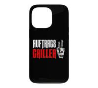 Carcasa para iPhone 13 Pro Asador Funny BBQ Skull Rock Hand Grill Master