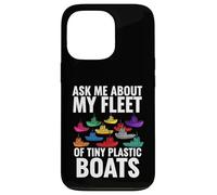 Carcasa para iPhone 13 Pro Ask Me About My Fleet of Tiny Plastic Boats 3D Printing Fun