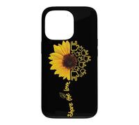 Carcasa para iPhone 13 Pro ASL American Sign Language Sunflower Share The Love