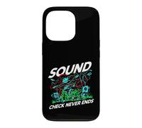 Carcasa para iPhone 13 Pro Audio Engineer Sound Check Never Ends Live Crew Graphic