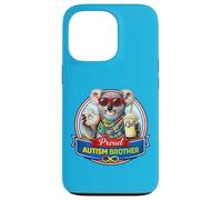 Carcasa para iPhone 13 Pro Autismo Brother, Koala Bear Donut Milkshake Neurodiverso TDAH