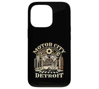 Carcasa para iPhone 13 Pro Automóviles de Recuerdo de Motor City Detroit Michigan Detroit